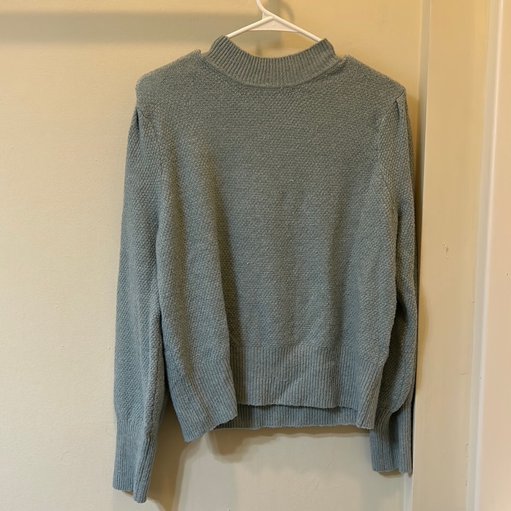 Pink republic blue sweater